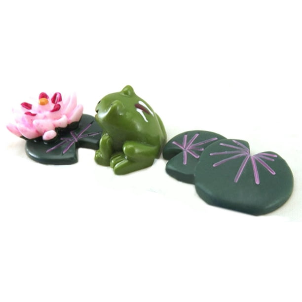 3Pcs Mini Dollhouse Bonsai Craft Garden Ornament For Plant Pots Fairy Garden 